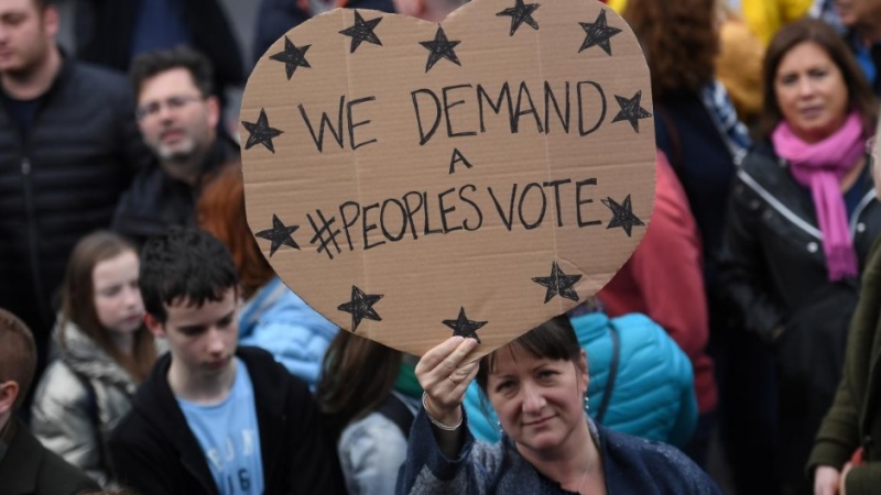 Iranpress: Londoners call for second Brexit vote